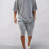 Sven™ Heren Oversized T-shirt en Shorts Set