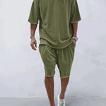 Sven™ Heren Oversized T-shirt en Shorts Set