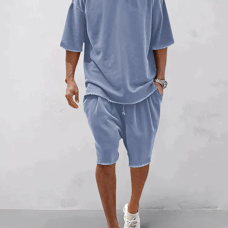 Sven™ Heren Oversized T-shirt en Shorts Set