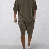 Sven™ Heren Oversized T-shirt en Shorts Set
