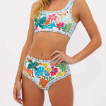 EMMIE | Ondersteunende Bloemen Stretch-Bikini