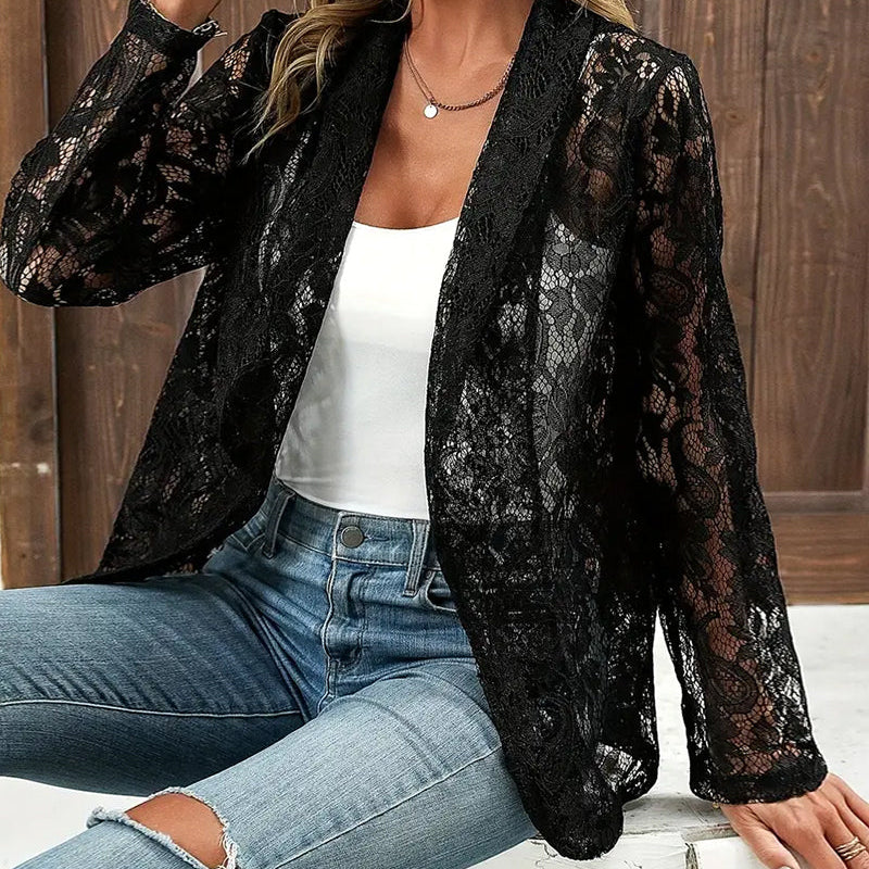 Amira™Dames kanten blazer