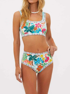 EMMIE | Ondersteunende Bloemen Stretch-Bikini