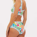EMMIE | Ondersteunende Bloemen Stretch-Bikini