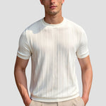 Oude Geld Classic Heavy O-Hals Gestreept T-Shirt