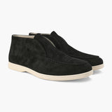 Mason | Slip On Mid Cut Heren Suède Loafer