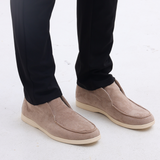 Mason | Slip On Mid Cut Heren Suède Loafer