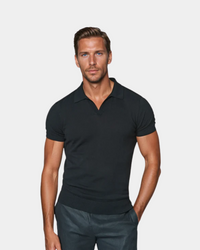 Heren Polo Slim Fit Korte Mouw Elegant