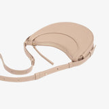 Amily | Verstelbare Schouderriem Gebogen Crossbody-Tas met Kwastje