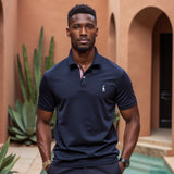 Henry | Slim Fit Klassiek Polo met stijlvolle contrastdetails