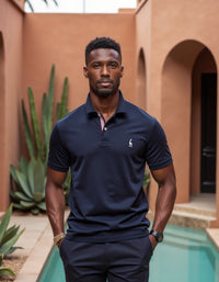 Henry | Slim Fit Klassiek Polo met stijlvolle contrastdetails