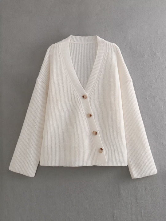 Gebreide™ Cardigan | V-Hals | Zacht en Stijlvol