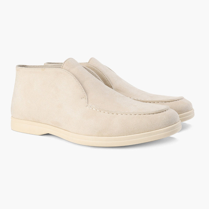 Mason | Slip On Mid Cut Heren Suède Loafer