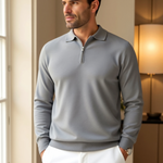 Stefano – Elegante heren polo met rits