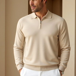 Stefano – Elegante heren polo met rits