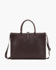 Jane | Elegante laptoptas voor dames van bruin kunstleer