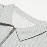Heren Polo Rits Korte Mouw Modern Comfort