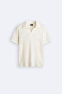 Stijlvol gebreid poloshirt voor een elegante look
