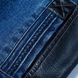 Michel™ Heren Denim Bikerjack