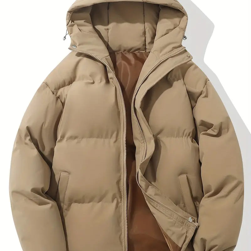 Casual Donsjas met Capuchon - Jas Heren - Winter - Regular Fit