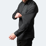 Benjamin | Classic Slim Fit Stretchable Lange Mouwen Business Shirt