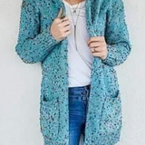 Gebreid Vest met Print | Losvallend Design | Comfortabel & Kleurrijk