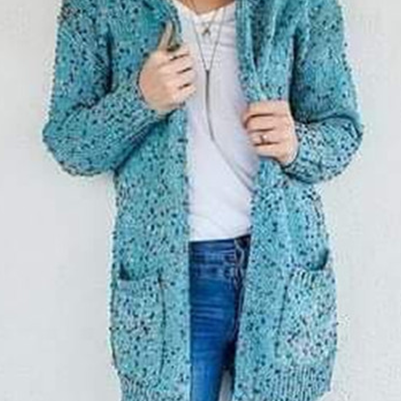 Gebreid Vest met Print | Losvallend Design | Comfortabel & Kleurrijk
