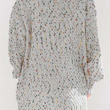 Gebreid Vest met Print | Losvallend Design | Comfortabel & Kleurrijk