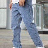 Comfortabele™ Herenjeans met Losse Pasvorm