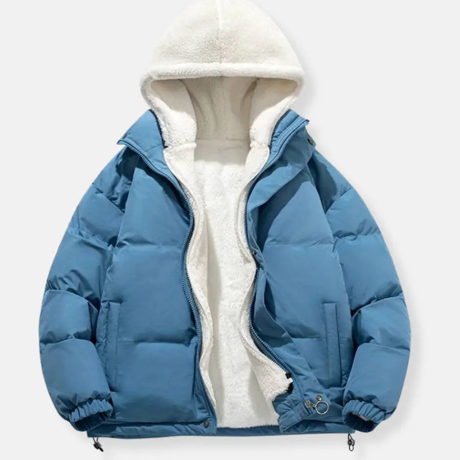 Chloé | Warme Rits Winterjas – Comfort en Stijl voor Koude Dagen