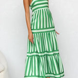 Striped Maxi Dress