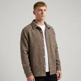 Heren Overshirt met Structuur en Knoopsluiting