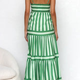 Striped Maxi Dress
