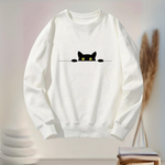Sweater™ met Kattenprint | Katoenmix | Comfortabel en Speels