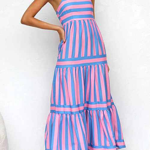 Striped Maxi Dress