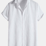 Jules™ Heren Casual Gestreept Overhemd