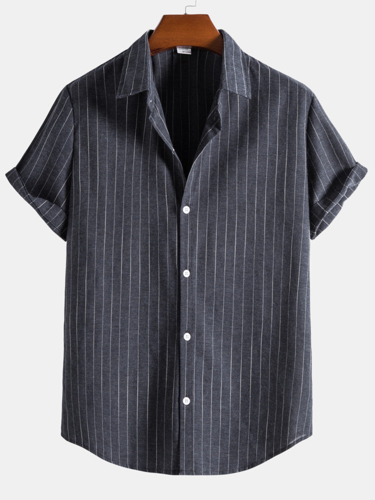 Jules™ Heren Casual Gestreept Overhemd