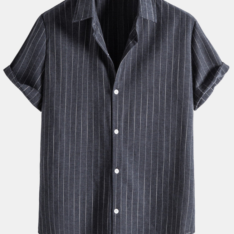 Jules™ Heren Casual Gestreept Overhemd