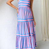 Striped Maxi Dress