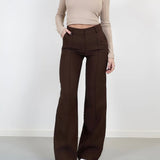 WideGrace dames broek – stijlvolle wijde broek, kreukvrij & comfortabel