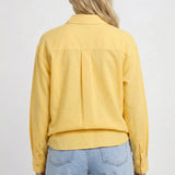 Luchtige Blouse met Knopen en Relaxte Pasvorm