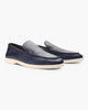 Logan | Vintage Old Money Heren Koeienhuid Leder Loafer