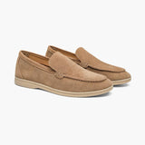 Luke | Old Money Style Heren Suède Loafer