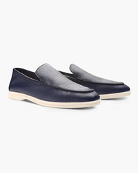 Logan | Vintage Old Money Heren Cowhide Leder Loafer