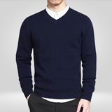 Casual V-Hals Trui voor Heren