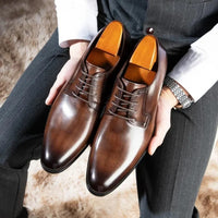 Heren Leder Formeel Schoenen - Loek