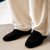 Julian | Old Money Casual Business Suède Loafer voor Mannen