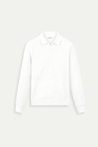 Minimalistisch Gebreid Poloshirt | Elegantie & Comfort in Perfectie