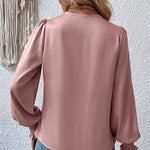 Gedrapeerde™ Blouse | Zijdezachte Afwerking | Veelzijdige Elegant