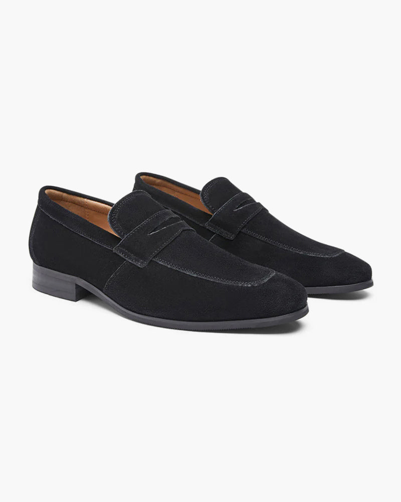 Julian | Old Money Casual Business Suède Loafer voor Mannen